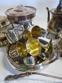 Collection of Silver-plate serving-ware 