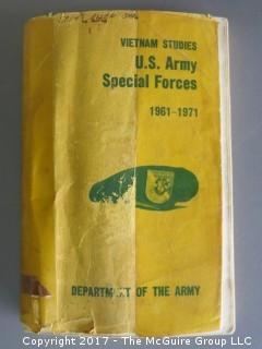 Collection of ephemera including "U.S. Special Forces; Vietnam, 1961-1971