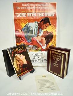 Book Titles: "MGM Posters" and "100 Years of Adventure and Discovery", National Geographic Society