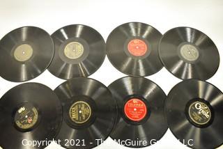 Collection of 78 and 45 Vinyl Records including Elvis