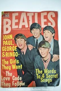 Vintage Beatles Personality Annual #1 1964, 1st Issue with John, Paul, George & Ringo on Cover.