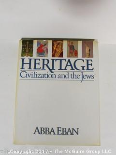 Book Title: "Heritage, Civilization and the Jews"; by Abba Eban