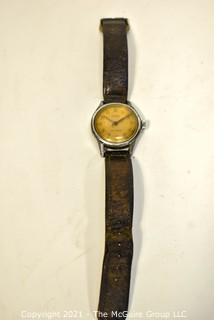 Swiss Made Rensie Men's Wristwatch with Leather Band 