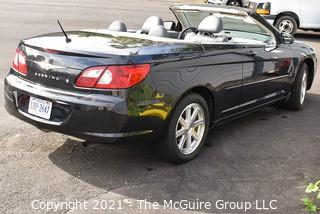 2008 Chrysler Sebring Convertible; 1 owner, 82,000 miles