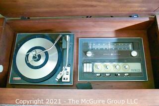 GE Stereo/Record Player Console; Ramona Model G838  Dimensions: 68"W x 30"T x 18"D