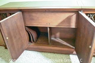 GE Stereo/Record Player Console; Ramona Model G838  Dimensions: 68"W x 30"T x 18"D