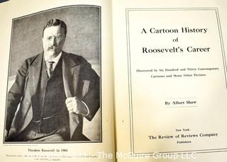 A Cartoon History Of Roosevelt's Career by A. Shaw 1910
