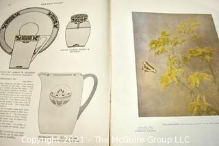 Two KERAMIC STUDIO Magazines for the Potter and Decorator and One The Craftsman Magazine, June 1910.  The Craftsman was a magazine founded by Gustav Stickley in 1901 which carried house designs that created the American Craftsman architectural style.