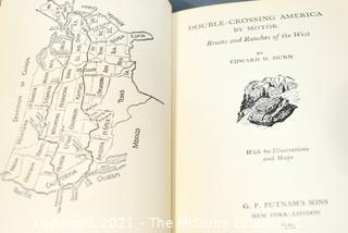 Books: "Double Crossing America by Motor" and " Polk's 1941 Classified Business Directory"