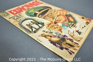 Vintage Comic Book Espionage Master Spy Of Many Faces May-July 1964