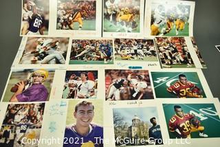 Group of Color Football Sports Photographs by Art Rickerby.  (?)