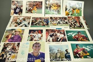 Group of Color Football Sports Photographs by Art Rickerby.  (?)