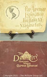 Two Exposition Photo Books: "The Dream City" and "1901 Pan-American Exposition, Buffalo, NY"