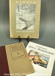 Three Teaching Aid Books on the Fine Arts