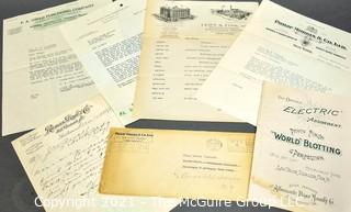 Collection of Vintage Mercantile Ephemera