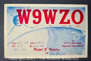 Collection of QSL Cards; circa late 1950's