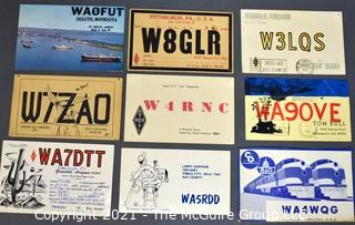 Collection of QSL Cards; circa late 1950's