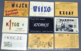 Collection of QSL Cards; circa late 1950's