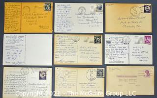 Collection of QSL Cards; circa late 1950's