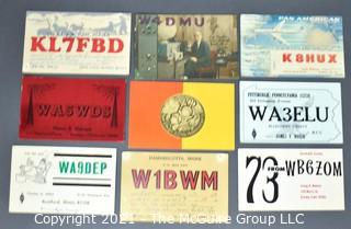 Collection of QSL Cards; circa late 1950's