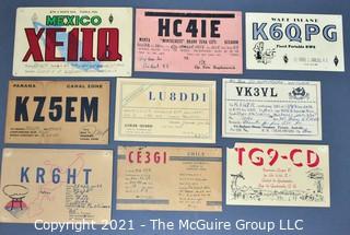 Collection of QSL Cards; circa late 1950's