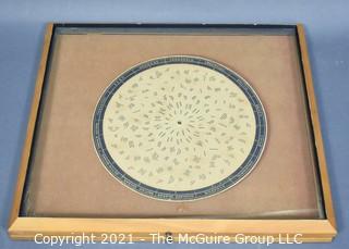 Hinged shadow box with astrological cardstock. Measures 2 x 16 x 16"