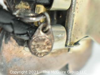 Two (2) Vintage Sterling Silver Bolos.  Stone Eagle on Silver Bezel and Native American Thunderbird.