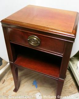 Single drawer telephone stand 