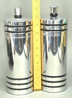 Machine Age Art Deco Chase Gaiety Chrome Cocktail Shaker.