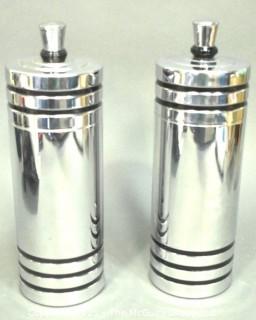 Machine Age Art Deco Chase Gaiety Chrome Cocktail Shaker.