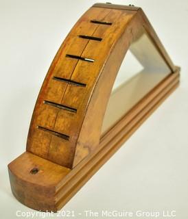 Vintage Robeson Shuredge Knife Sharpener in Glass Case, Model 260.