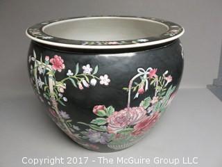 Large Ceramic Planter; 14" diameter at top 