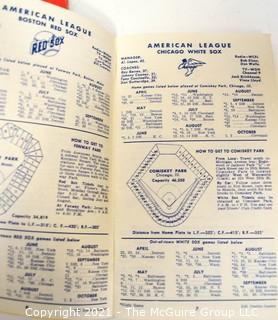 1960 New York Yankee Yearbook, Souvenir of Yankee Stadium and 1960 Baseball Guide with Major & Minor League Schedule Published by Richfield Oil & Gas.