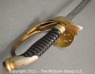 Officer's Saber Sword and Scabbard