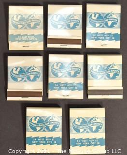 (8) Matchbooks. Overseas Press Club of America