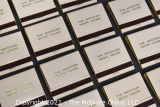 (30) Western White House Presidential Matchbooks (Nixon)