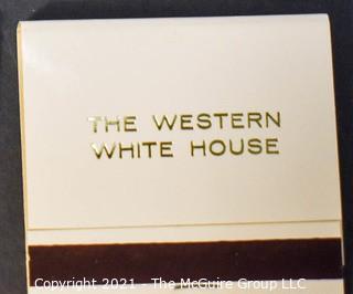 (30) Western White House Presidential Matchbooks (Nixon)