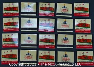 (20) San Clemente Hotel Matchbooks - Home of the Western White House. Nixon