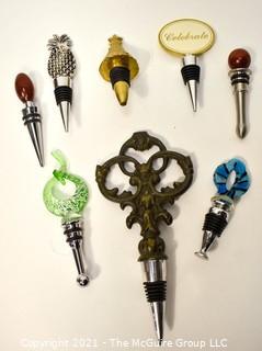 Group of Fancy Bottle Stoppers.