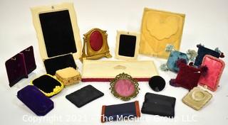 Collection of Velvet Jewelry Display Pieces. 