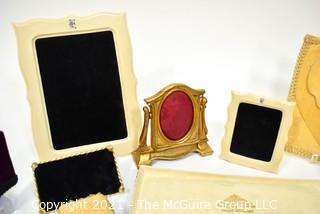 Collection of Velvet Jewelry Display Pieces. 