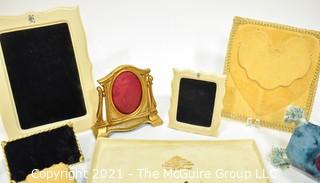 Collection of Velvet Jewelry Display Pieces. 