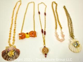 Group of Costume Jewelry Necklaces.