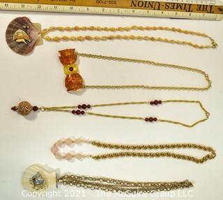 Group of Costume Jewelry Necklaces.