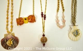 Group of Costume Jewelry Necklaces.