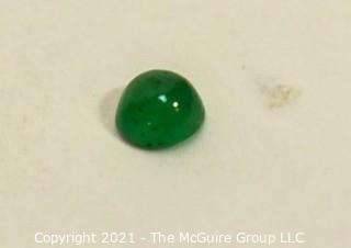 Group of Loose Oval Gemstone Cabochon Flat Back Gemstones. Includes Amethysts, Garnets, Citrine, Rose Quarts, Peridot and Emerald. 