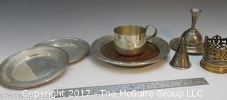 REVISED: Assorted sterling serving holloware 