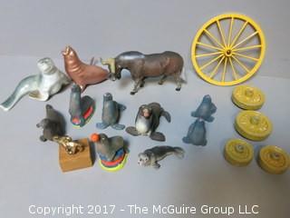 Collection of Circus display pieces