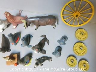 Collection of Circus display pieces