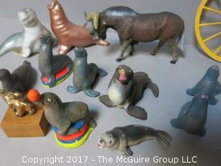 Collection of Circus display pieces